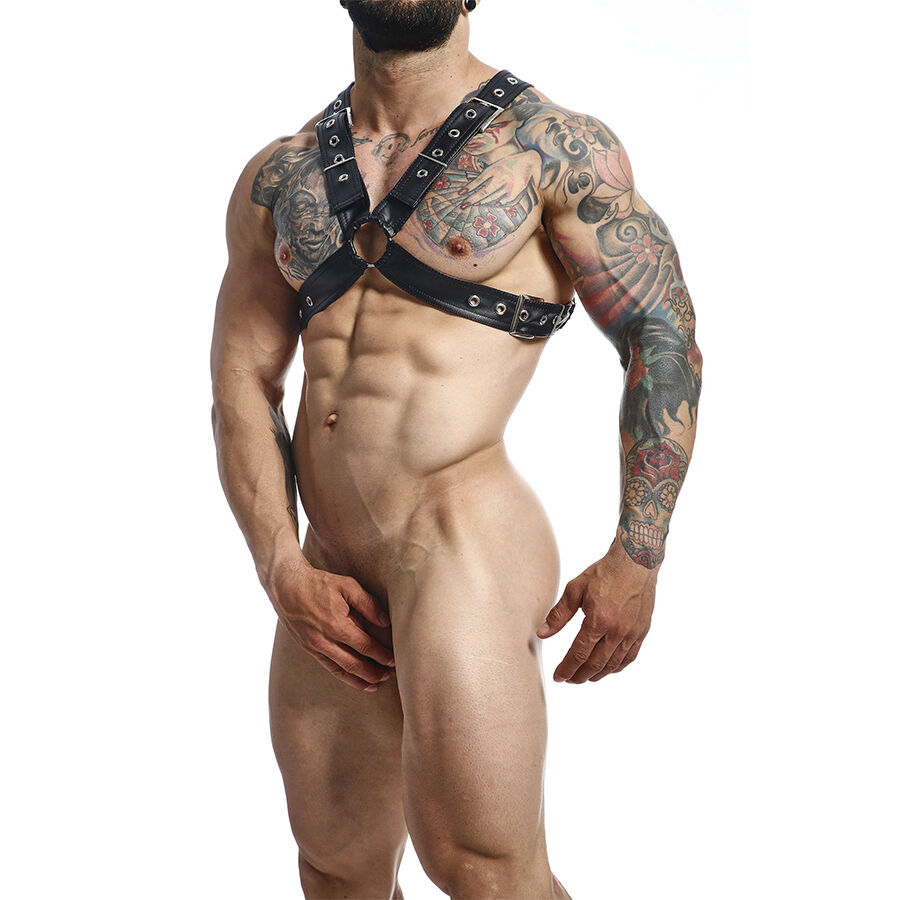 Mob-Dngeon Black Chain Harness One Size X-Metal 3 Mob-Dngeon Black Chain Harness One Size X-Metal · Intimo uomo (imaginea 3)