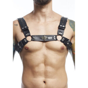 Mob-Dngeon Cintura Imbracatura Nera One Size-Metal · Intimo uomo
