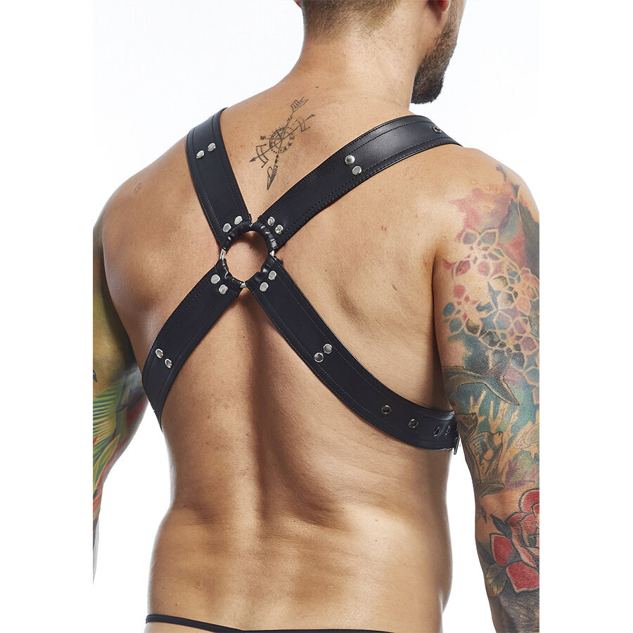 Mob-Dngeon Cintura Imbracatura Nera One Size X-Metal · Intimo uomo (imaginea 5)