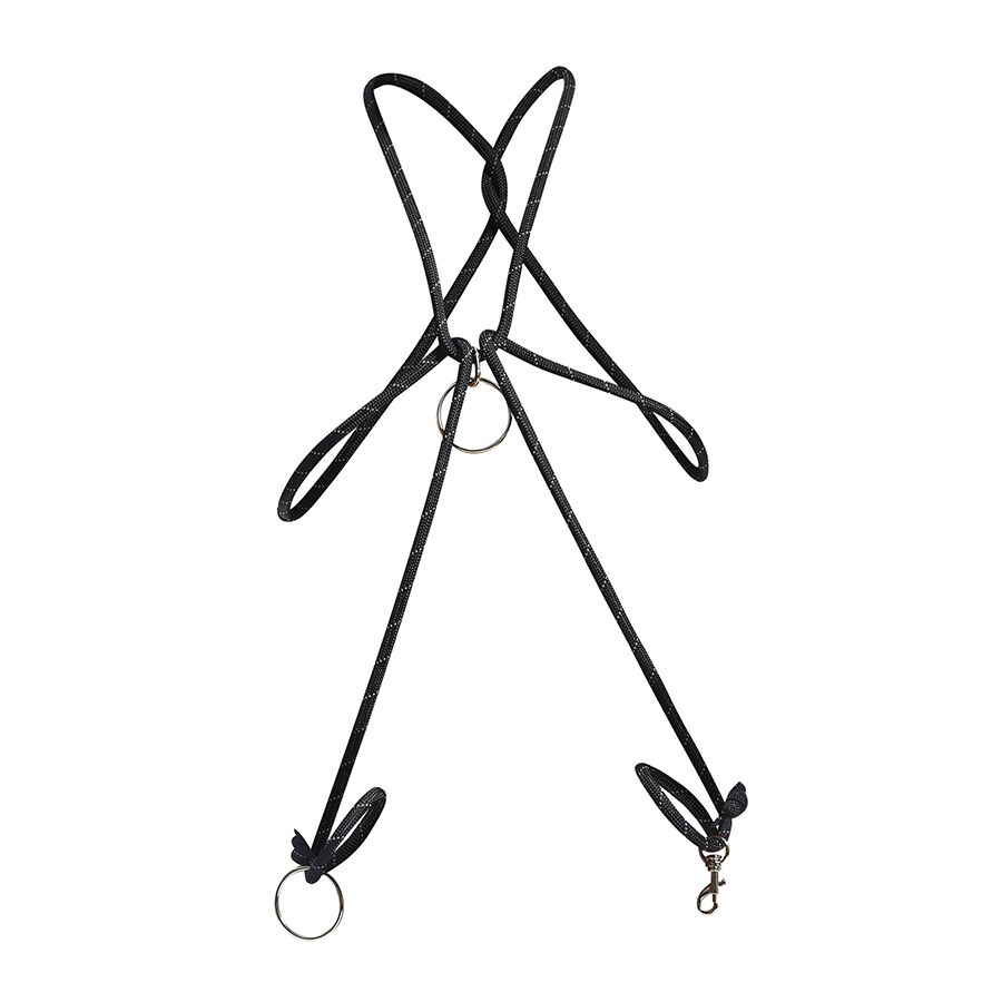 Mob-Dngeon Corda Nera con Anello per Pene-Silicone 2 Mob-Dngeon Corda Nera con Anello per Pene-Silicone · Intimo uomo (imaginea 2)