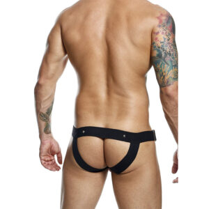 Mob-Dngeon Jockstrap con Anello per Pene One Size-Pelle Ecologica 12 Mob-Dngeon Jockstrap con Anello per Pene One Size-Pelle Ecologica · Intimo uomo (imaginea 4)