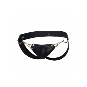 Mob-Dngeon Jockstrap Nero Pressure One Size-Metal · Intimo uomo (immagine 4)