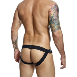 Mob-Dngeon Jockstrap Nero Pressure One Size-Metal · Intimo uomo (immagine 8)