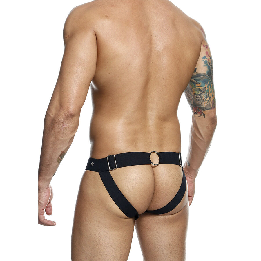 Mob-Dngeon Jockstrap Sportsman Nero One Size-Metal · Intimo uomo (imaginea 4)