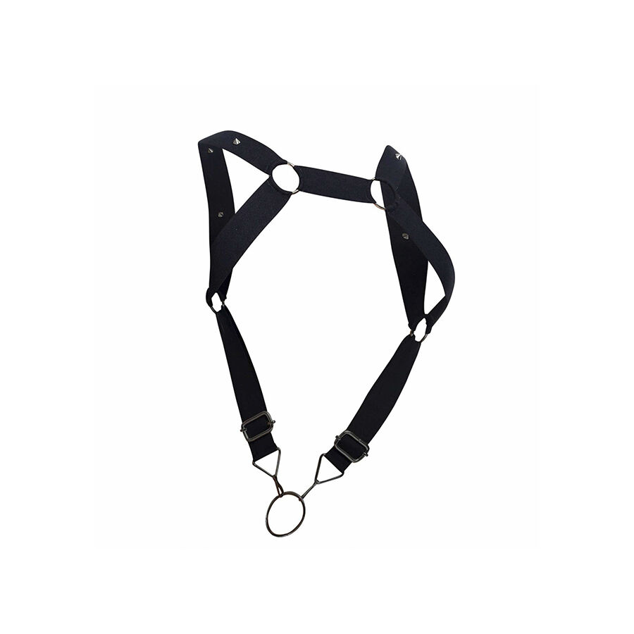 Mob-Dngeon Imbracatura con schienale dritto Nero One Size-Metal 2 Mob-Dngeon Imbracatura con schienale dritto Nero One Size-Metal · Intimo uomo (imaginea 2)