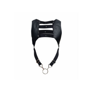Mob-Dngeon Imbracatura Nero con Anello fallico Superior One Size · Intimo uomo (immagine 8)