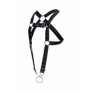 Mob-Dngeon Imbracatura per Pene Crociato Nero - One Size-Metal · Intimo uomo (imaginea 2)