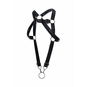 Mob-Dngeon Imbracatura per Pene Crociato Nero - One Size-Metal · Intimo uomo (immagine 8)