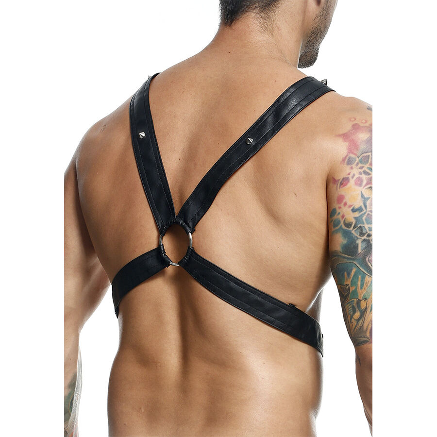 Mob-Dngeon Imbracatura a catena incrociata Nero One Size-Metal · Intimo uomo (imaginea 5)
