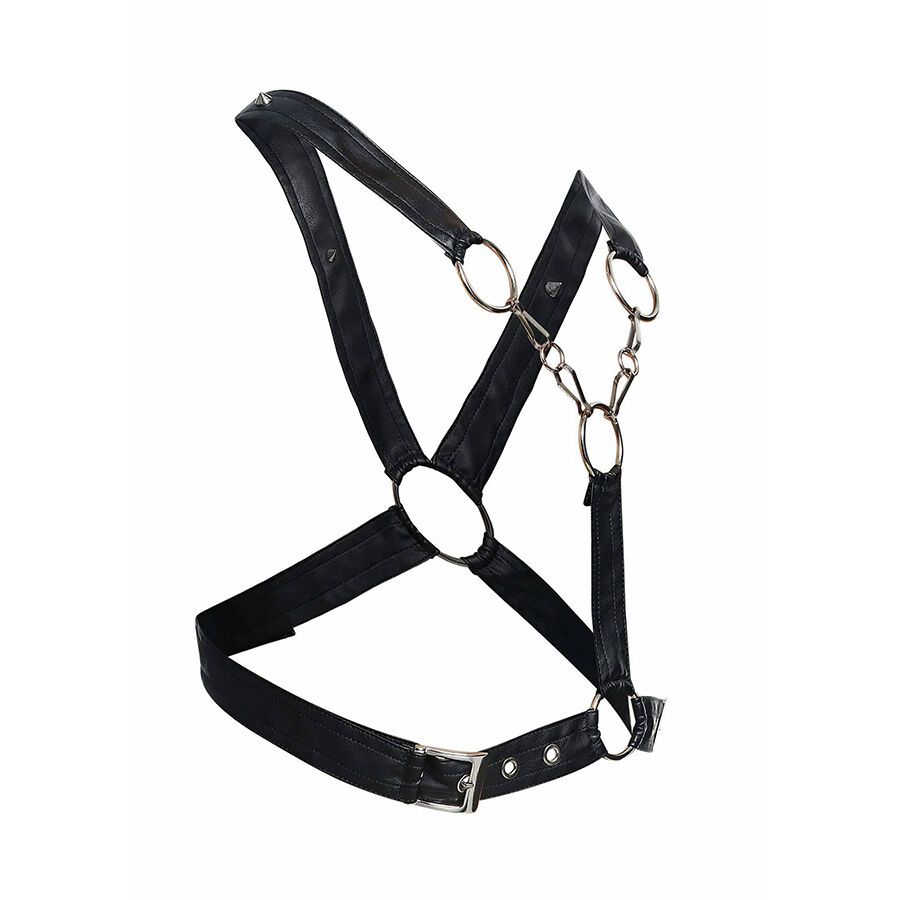 Mob-Dngeon Imbracatura a catena incrociata Nero One Size-Metal · Intimo uomo (imaginea 6)