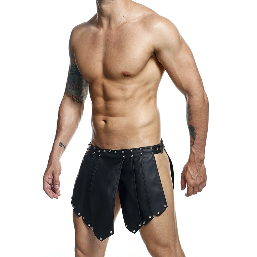 Mob-Dngeon Giubbotto Romane in Pelle Ecologico One Size 2 Mob-Dngeon Giubbotto Romane in Pelle Ecologico One Size · Intimo uomo (imaginea 2)
