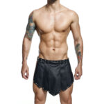 Mob-Dngeon Giubbotto Romane in Pelle Ecologico One Size · Intimo uomo