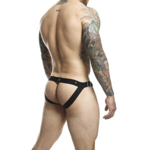 Mob-Dngeon Snap Jockstrap Rosso One Size-Metal · Intimo uomo (immagine 3)