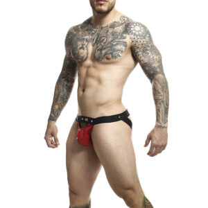 Mob-Dngeon Jockstrap Atleta Rosso One Size · Intimo uomo (imaginea 2)