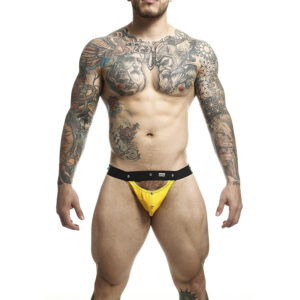 Mob-Dngeon Jockstrap Giallo Sportsman One Size-Metal · Intimo uomo