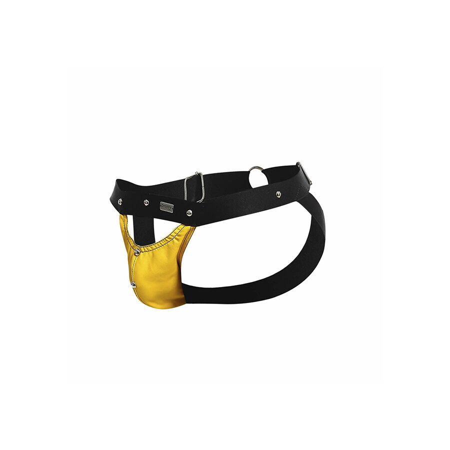 Mob-Dngeon Jockstrap Giallo Sportsman One Size-Metal 8 Mob-Dngeon Jockstrap Giallo Sportsman One Size-Metal · Intimo uomo (imaginea 8)