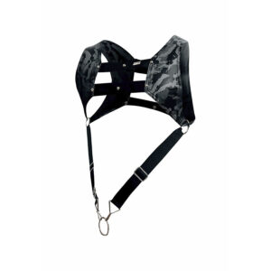Mob-Dngeon Imbracatura con Anello Argento per Pene One Size-Metal · Intimo uomo (imaginea 6)