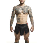 Mob-Dngeon Roman Guerriero Guerriero Nera One Size-Metal · Intimo uomo