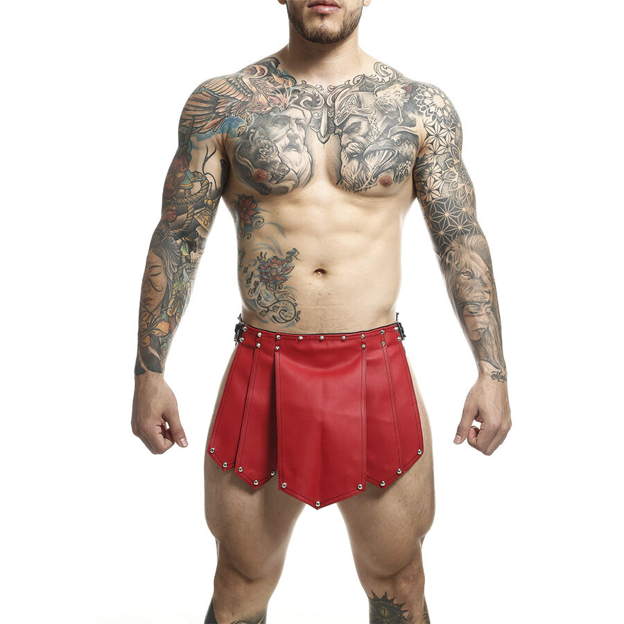 Mob-Giubbotto Romanda Dngeon Rossa One Size-Metal