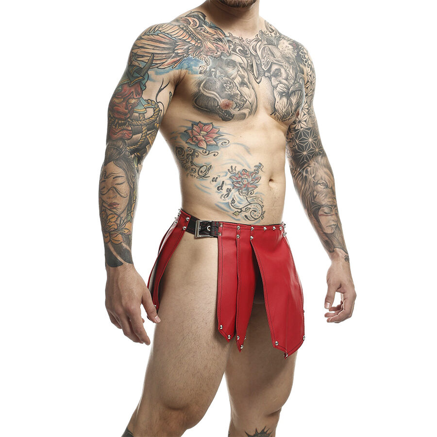 Mob-Giubbotto Romanda Dngeon Rossa One Size-Metal · Intimo uomo (immagine 6)