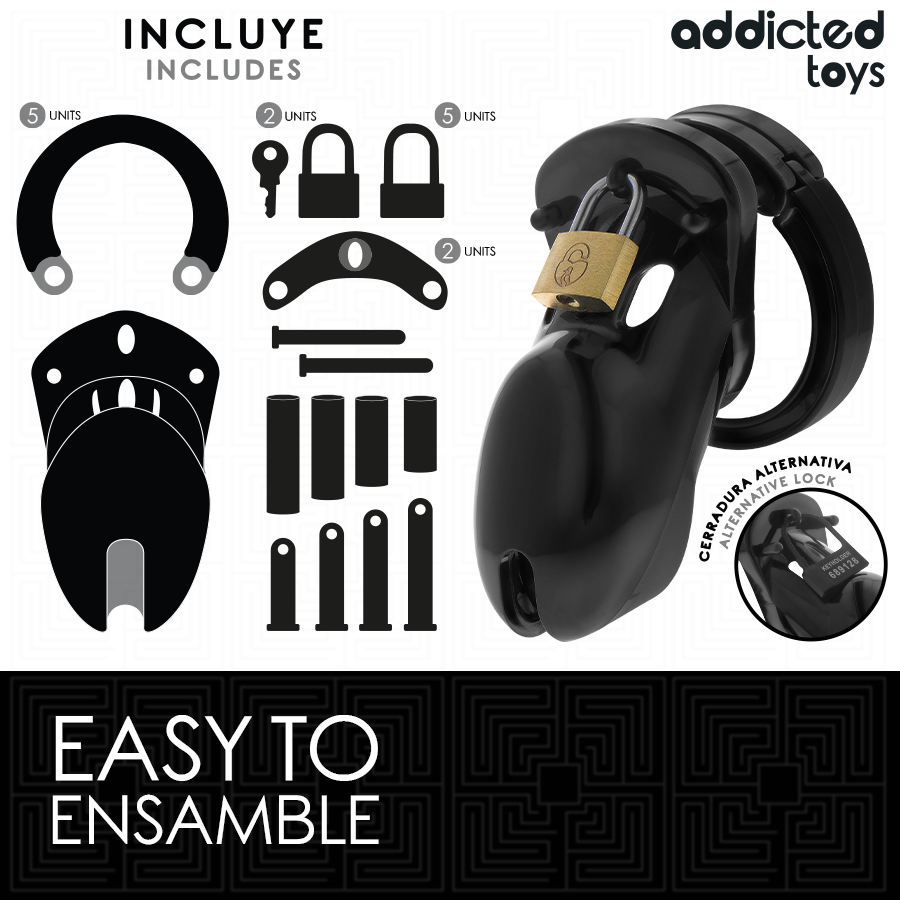 Addicted Toys Locked-Locked - Forbidden Vault Gabbia per il Pene 3 Addicted Toys Locked-Locked - Forbidden Vault Gabbia per il Pene · Accessori BDSM (imaginea 3)