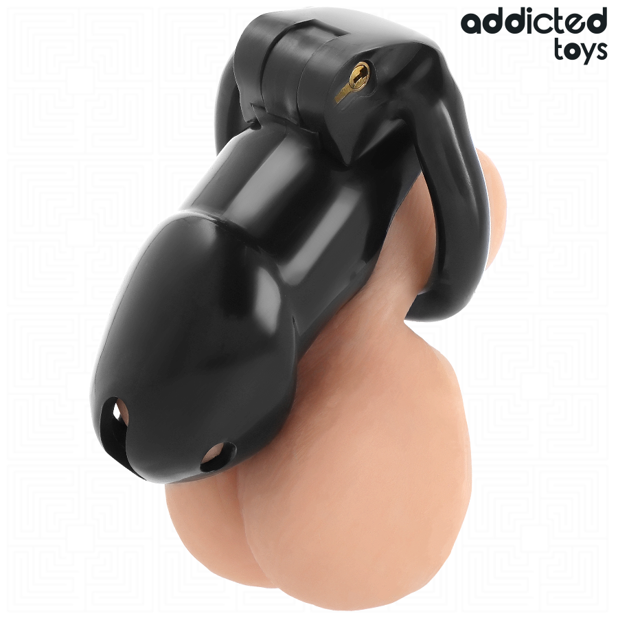 Addicted Toys Locked-Locked - Mindnight Cell Gabbia per Pene-Dimensione L · Accessori BDSM (immagine 4)