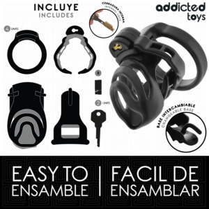 Addicted Toys Locked-Locked - Eternal Lock Gabbia per Pene 9 cm · Accessori BDSM (imaginea 7)