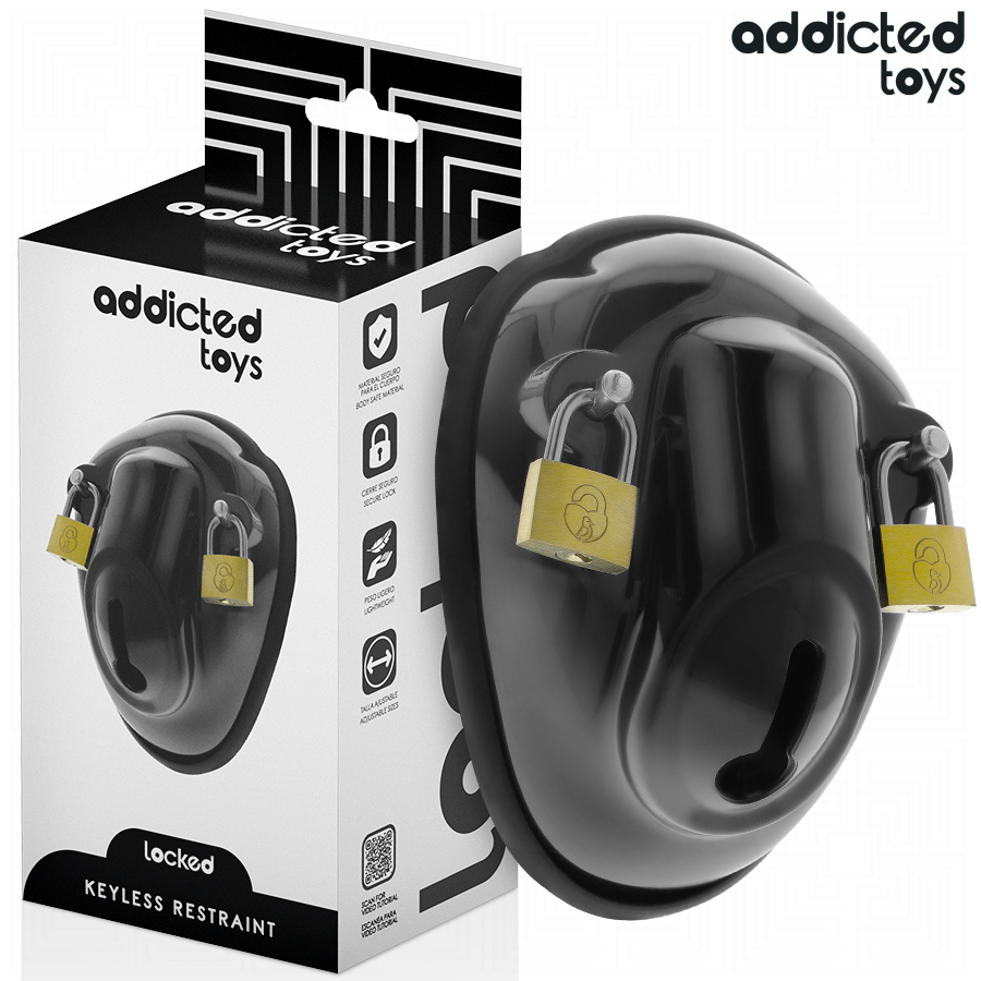 Addicted Toys Locked-Locked - Gabbia di castità per il pene 1 Addicted Toys Locked-Locked - Gabbia di castità per il pene · Accessori BDSM