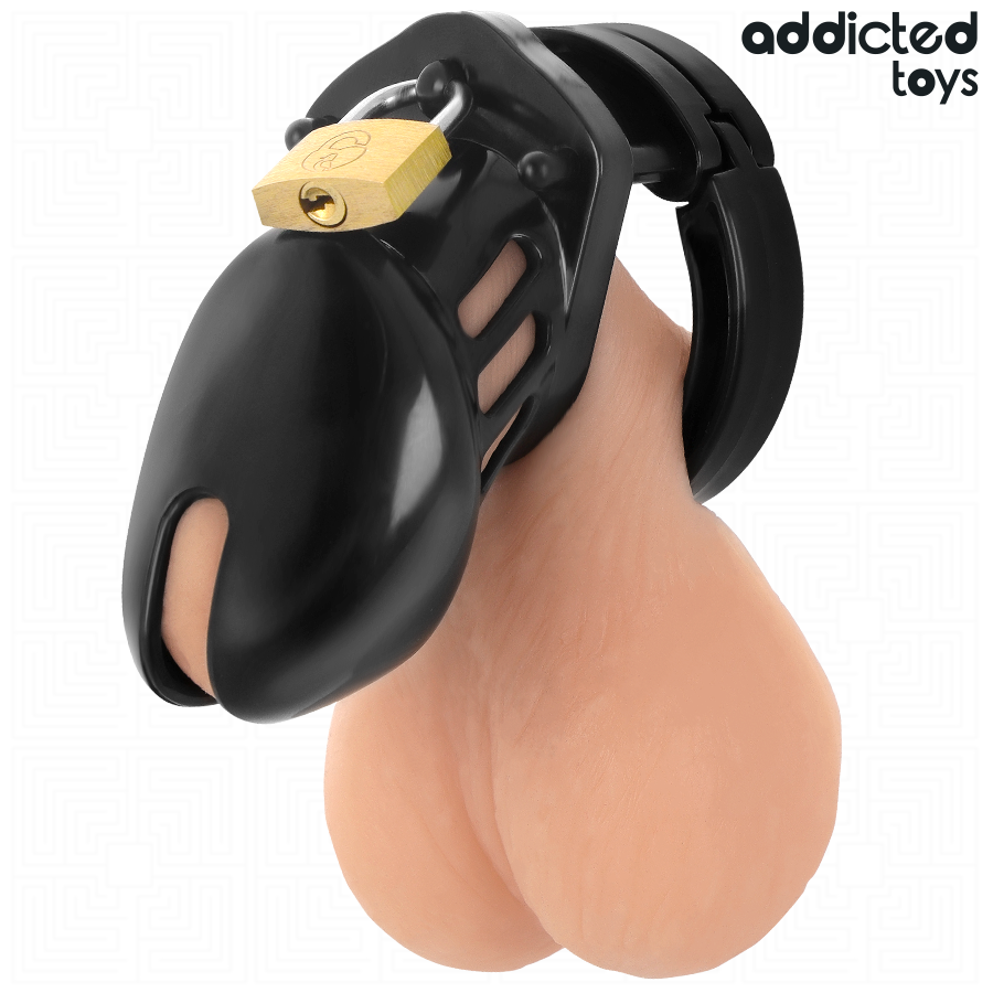 Addicted Toys Locked-Locked - Obsidian Hold Gabbia per il Pene 7 Addicted Toys Locked-Locked - Obsidian Hold Gabbia per il Pene · Accessori BDSM (imaginea 7)