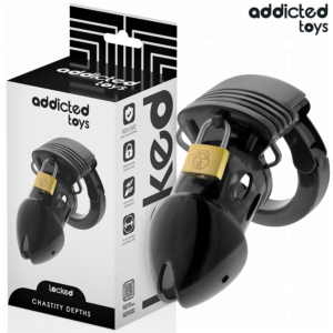 Addicted Toys Locked-Gabbia per pene Chastity Depths 7.5 cm