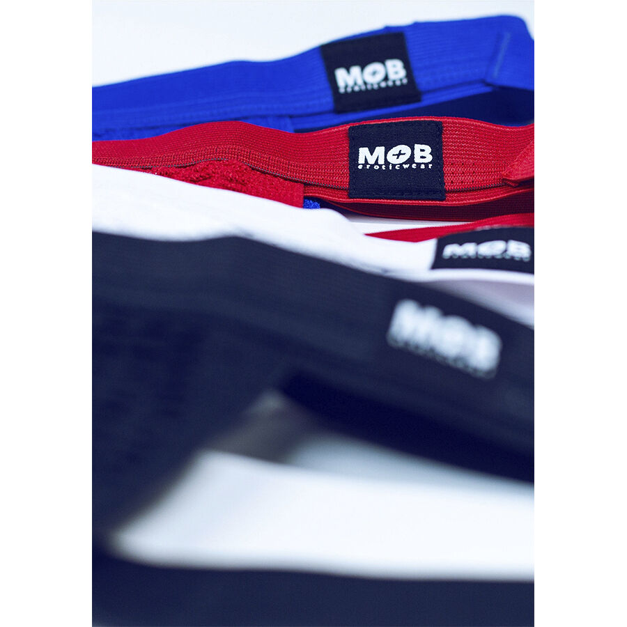 Mob-Slip Jockstrap Fetish Bianco · Intimo uomo (immagine 3)