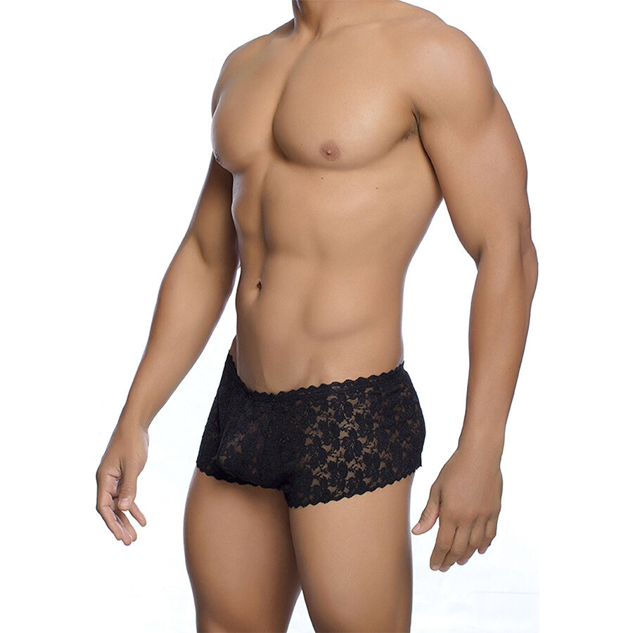 Mob-Boxer in pizzo Nera · Intimo uomo (immagine 3)