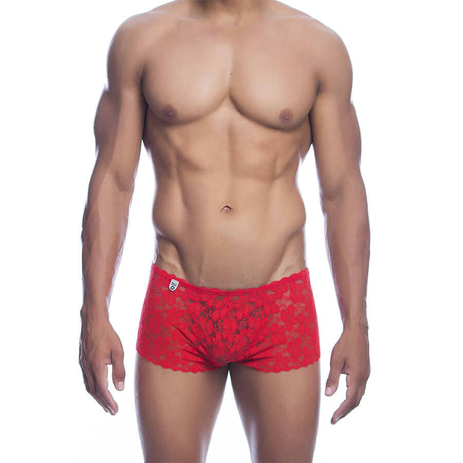 MOB - RED LACE BOXER SIZE L/XL Mob-Boxer in pizzo Rossa · Intimo uomo