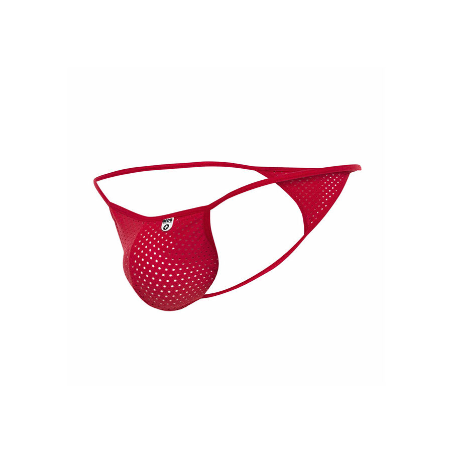 Mob-V-stringa in microfibra Rossa · Intimo uomo (imaginea 3)