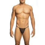 Mob-Tanga Trasparente con Forma a T Nero 11 Mob-Tanga Trasparente con Forma a T Nero · Intimo uomo
