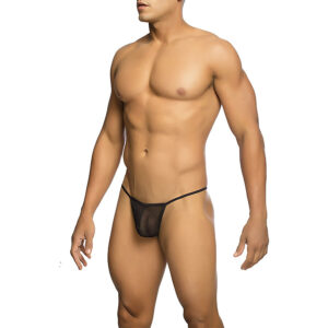 Mob-Tanga Trasparente con Forma a T Nero · Intimo uomo (immagine 5)