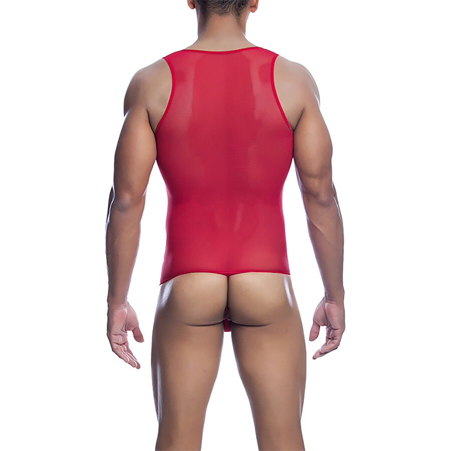 Mob-Bodysheer Trasparente Rosso 3 Mob-Bodysheer Trasparente Rosso · Intimo uomo (imaginea 3)