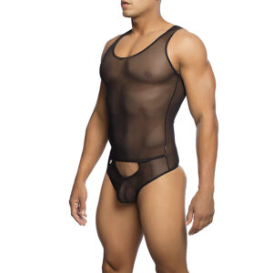 Mob-Bodysheer Trasparente Nero · Intimo uomo (imaginea 2)