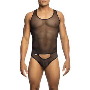 Mob-Bodysheer Trasparente Nero · Intimo uomo