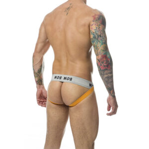 Mob-Jock classico a strisce arancioni · Intimo uomo (imaginea 2)