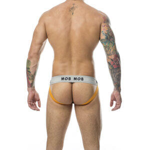 Mob-Jock classico a strisce arancioni · Intimo uomo (immagine 6)