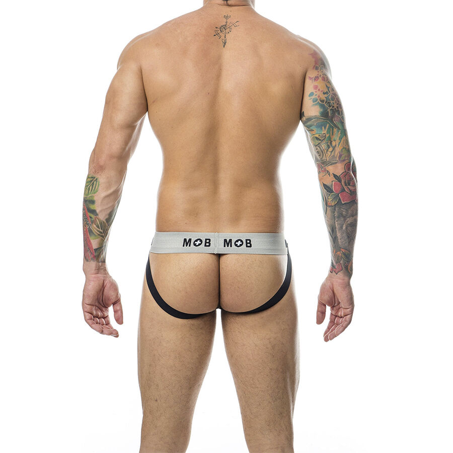 Mob-Jock Classic Stripe Bianco · Intimo uomo (immagine 4)