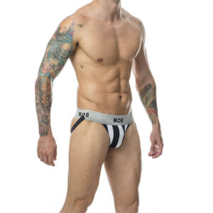 Mob-Jock Classic Stripe Bianco · Intimo uomo (immagine 5)