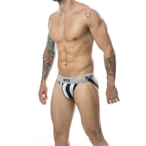 Mob-Jock Classic Stripe Bianco · Intimo uomo (immagine 6)