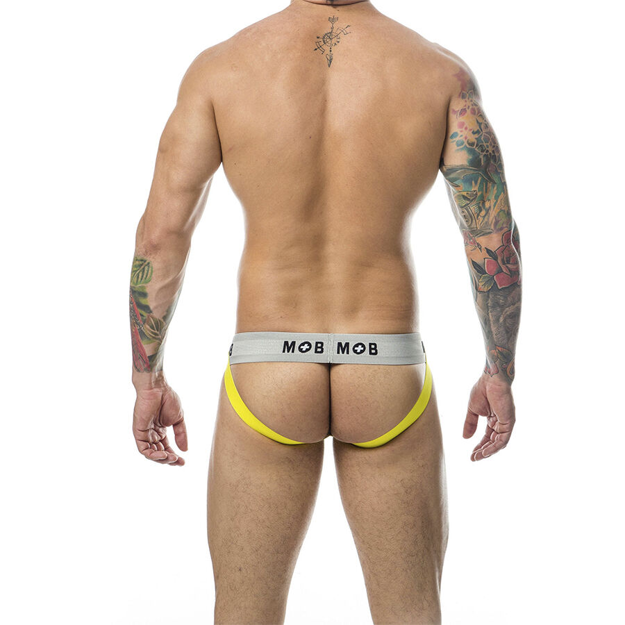 Mob-Jock Classico in Striscia Giallo · Intimo uomo (imaginea 3)