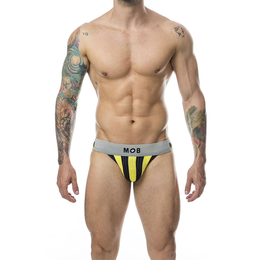 Mob-Jock Classico in Striscia Giallo