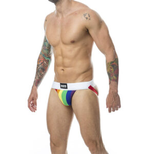 Mob-Jock Classic Strisce Arcobaleno · Intimo uomo (imaginea 2)
