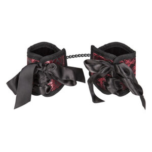 Calexotics-Scandal Corse Manette Corset Rosso-nero · Accessori BDSM