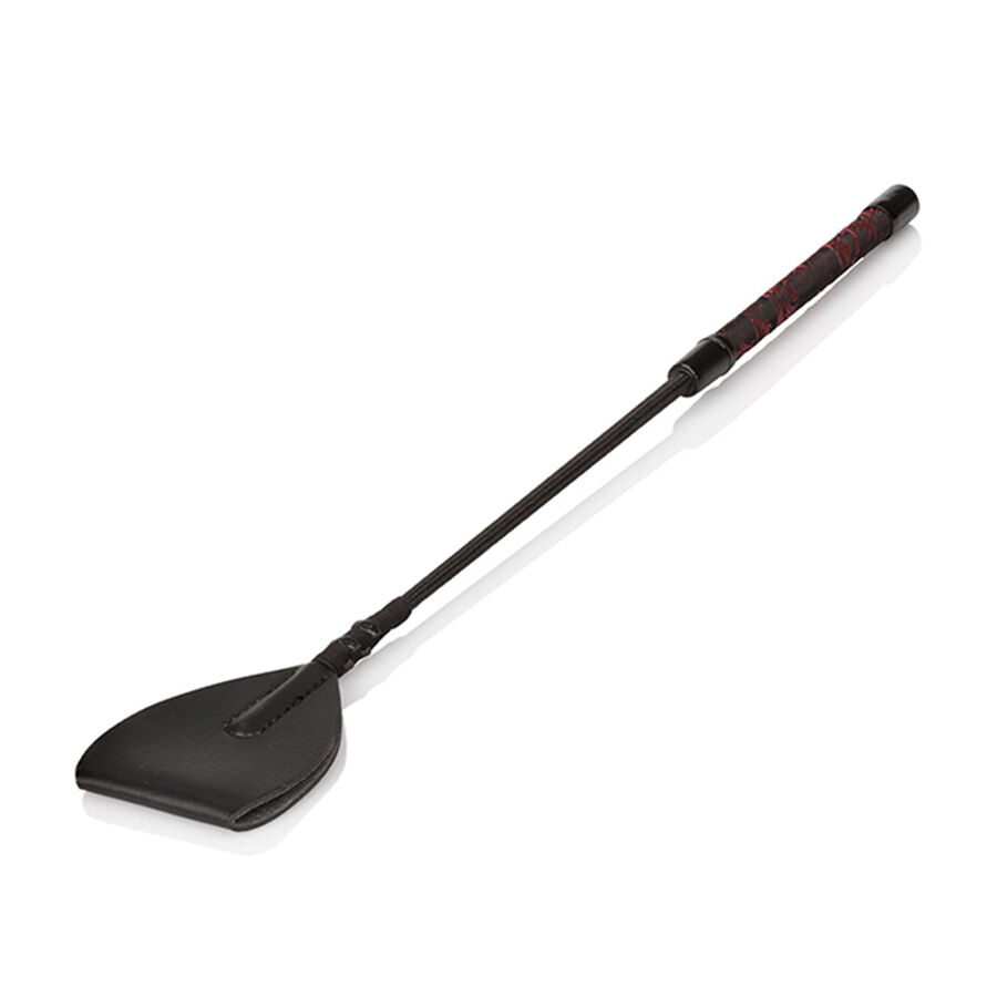 Calexotics-Scandal Riding Crop con Punta Latta, 45 cm-Poliuretano