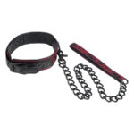 Calexotics-Collana Scandal con Bretea Nera-Metal · Bondage & Manette